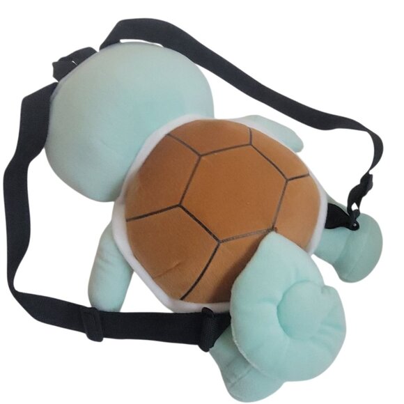 Pokemon Squirtle Plush Backpack 2015 Game Freak Soft & Adorable Kids Bag - Picture 11 of 11